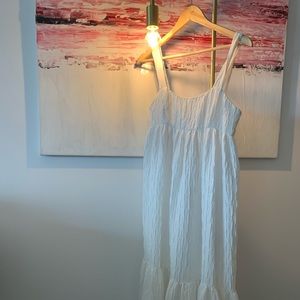 Zara tiered maxi dress